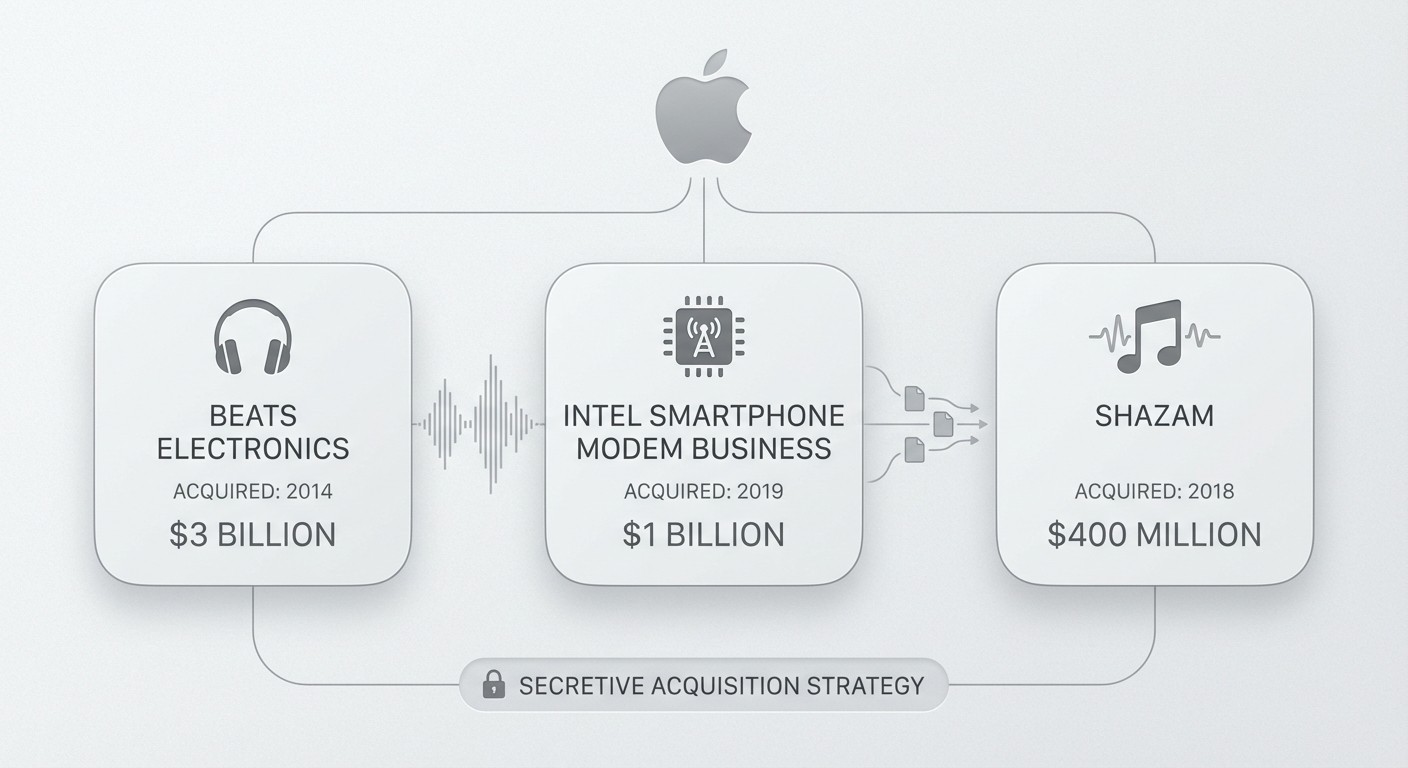 Apple Acquisition Strategy Infographic